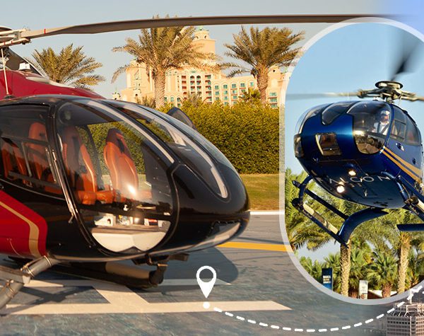 Helicopter ride Dubai