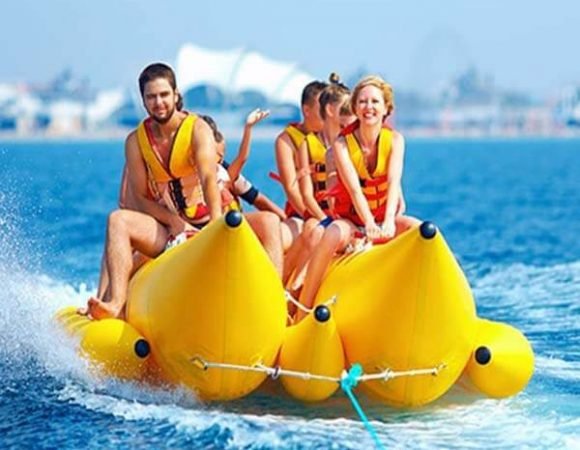 Banana Boat Ride in Dubai