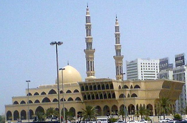 King Faisal Mosque in Sharjah