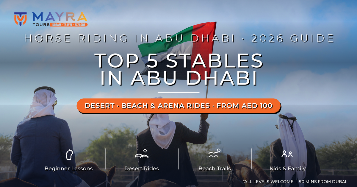 Top 5 Stables in Abu Dhabi: Horse Riding Guide 2026