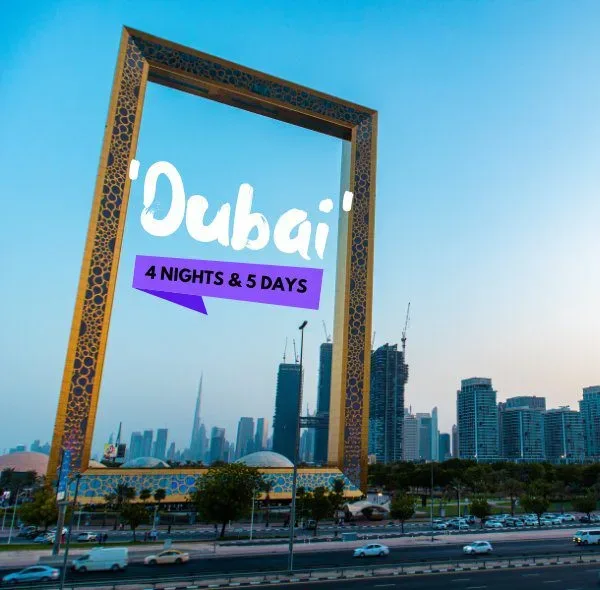 Dubai frame picture