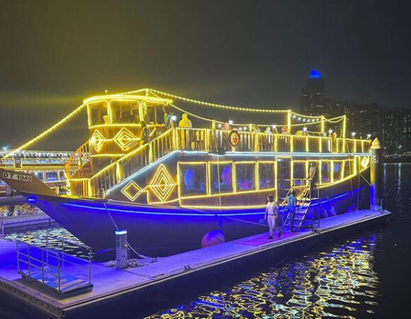 Dubai Water Canal Dinner Cruise