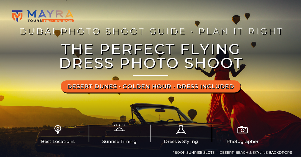 How to Plan the Perfect Flying Dress Photo Shoot in Dubai