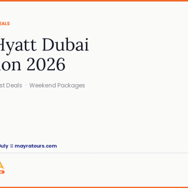 Grand Hyatt Dubai Staycation 2026