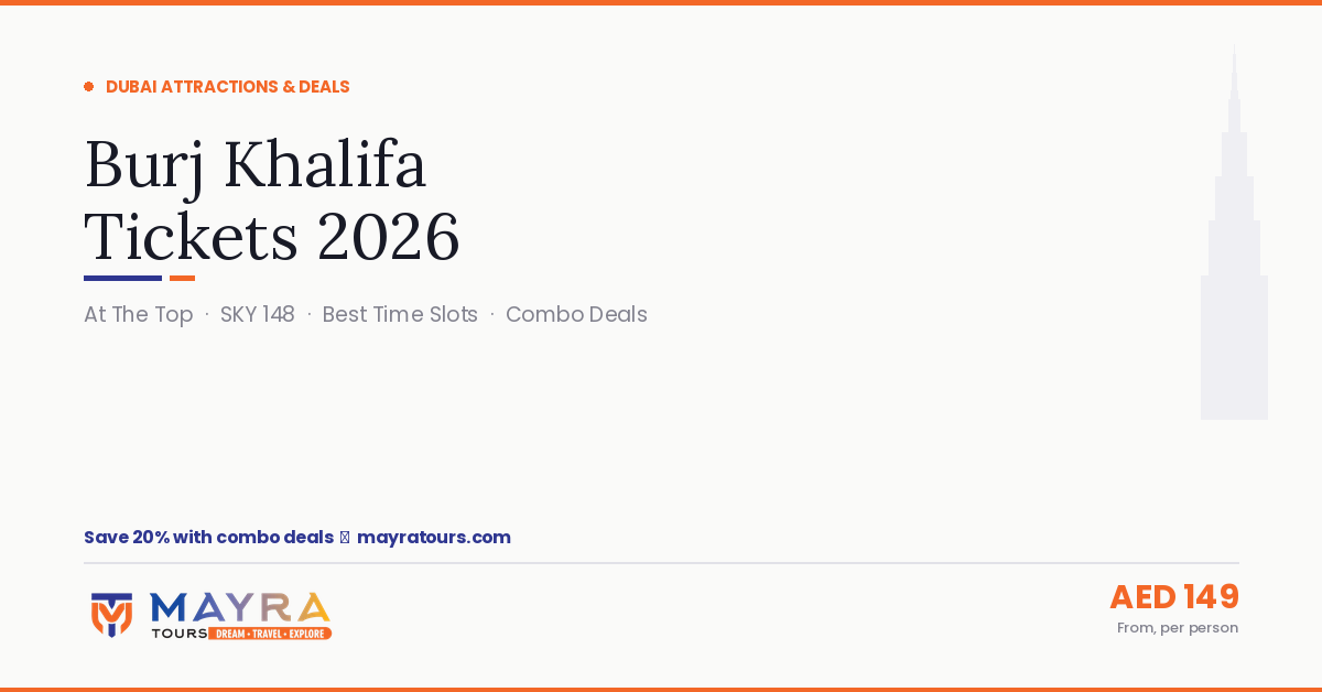 Burj Khalifa Tickets 2026