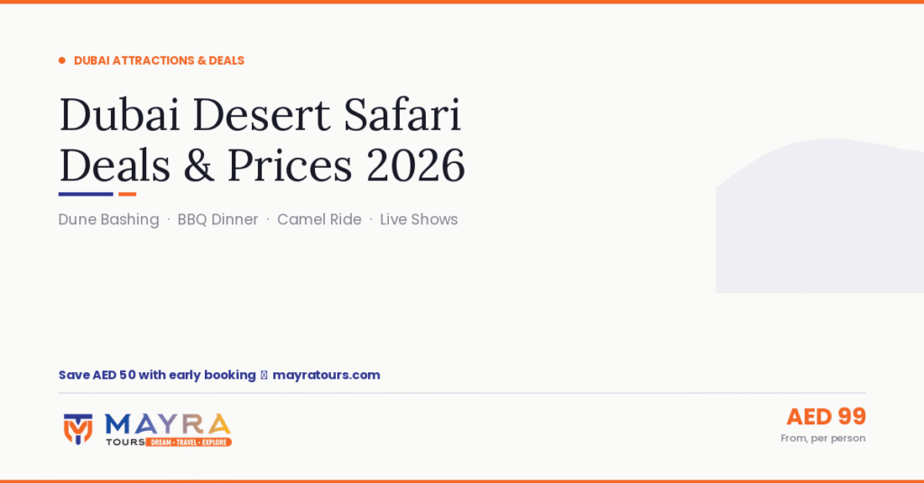 Dubai Desert Safari in 2026