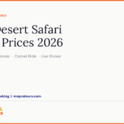 Dubai Desert Safari in 2026
