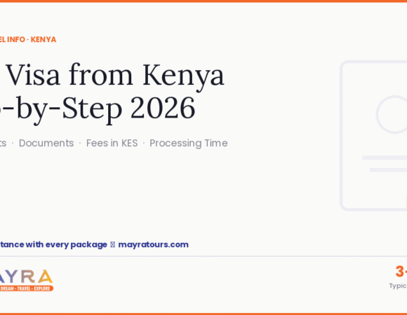 UAE Visa from Kenya 2026: Requirements, Fees & How to Apply