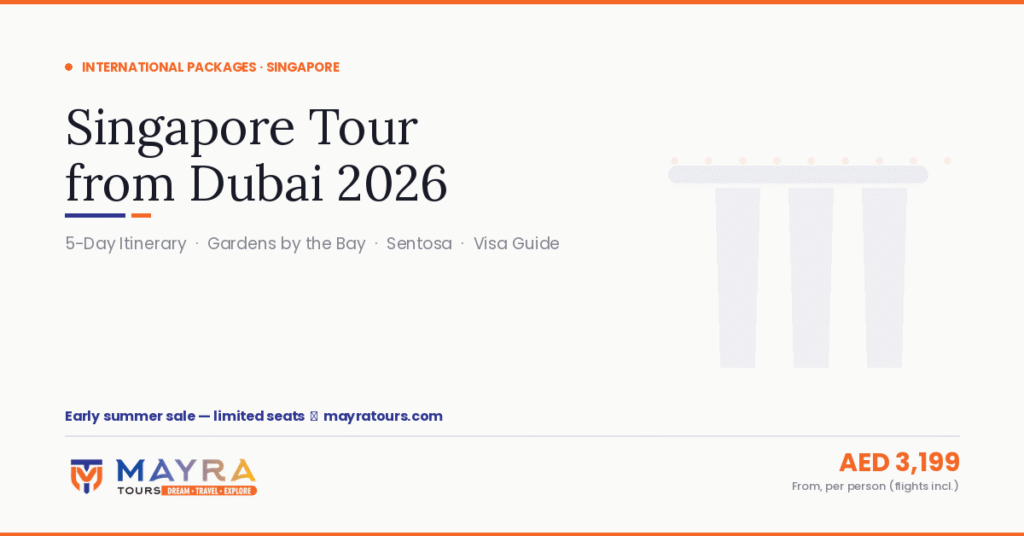 Singapore Tour Package from Dubai