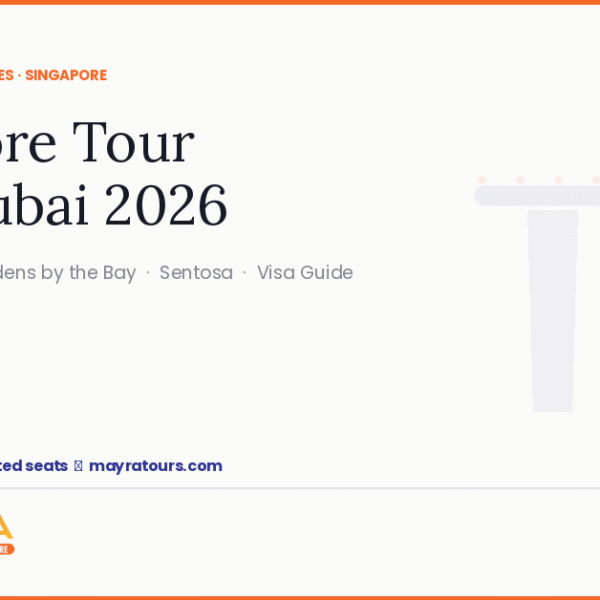 Singapore Tour Package from Dubai