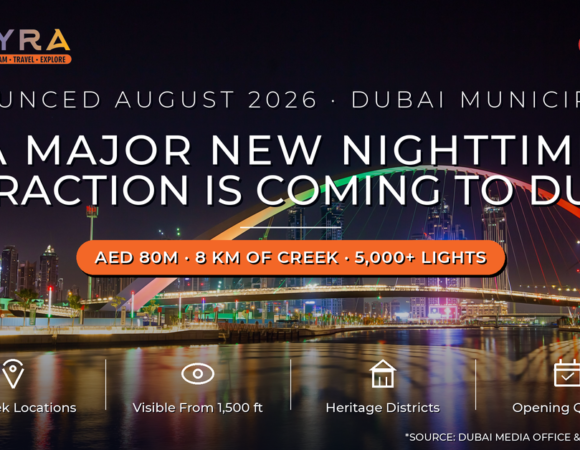 A Major New Nighttime Attraction Is Coming to Dubai: Inside the AED 80 Million Dubai Creek Lights Project