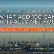 Dubai on a Budget 2026 - What AED 100 Can Get You, Free Beaches and Real Prices by Mayra Tours