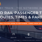 Etihad Rail passenger train guide 2026 - routes, journey times, ticket prices and Dubai station opening date by Mayra Tours