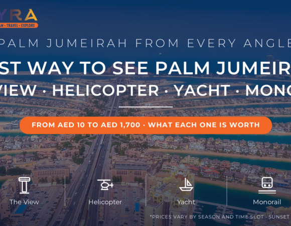 Best Way to See Palm Jumeirah: The View vs Helicopter vs Yacht vs Monorail