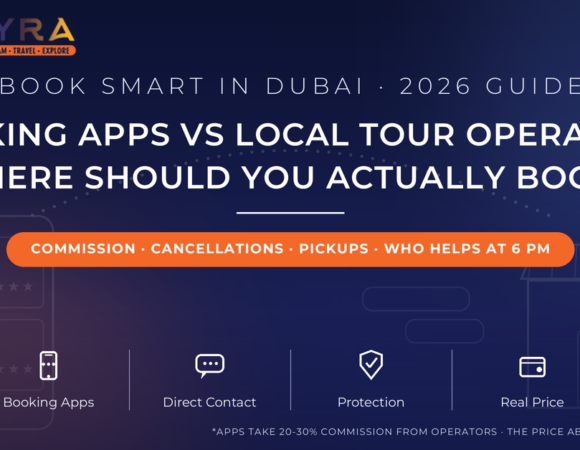 Booking Apps vs Local Tour Operators in Dubai: Where Should You Actually Book?