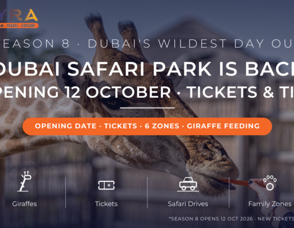 Dubai Safari Park Is Opening for Season 8: Opening Date, Tickets & Everything to Know