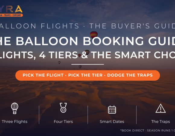 How to Book the Best Hot Air Balloon Flight in Dubai 2026