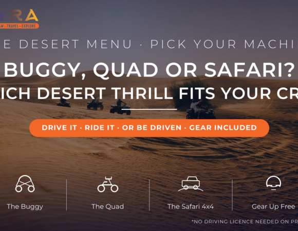 Dune Buggy vs Quad Bike vs Desert Safari: Which Desert Thrill Fits You?
